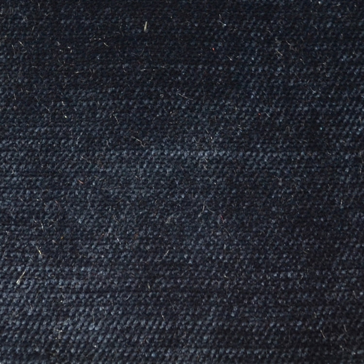 Glam Fabric Shimmer Navy - Velvet Upholstery Fabric