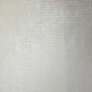 Glam Fabric Shimmer Snow - Velvet Upholstery Fabric