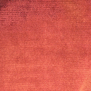 Glam Fabric Shimmer Poppy - Velvet Upholstery Fabric