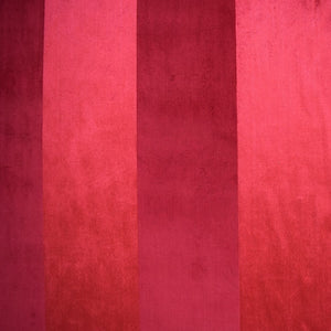 Glam Fabric Louise Cranberry - Velvet Upholstery Fabric