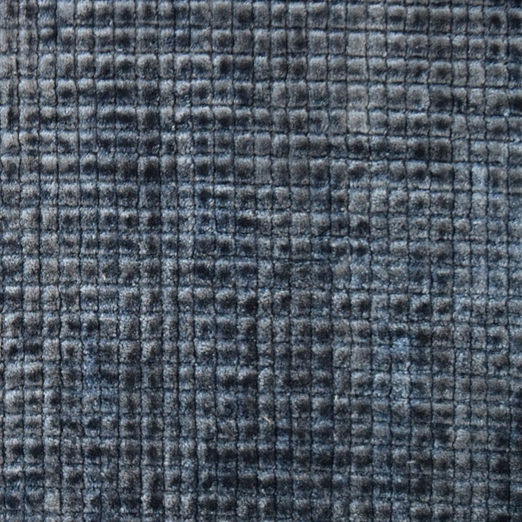 Glam Fabric Pierre Navy  - Velvet Upholstery Fabric
