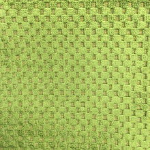 Load image into Gallery viewer, Glam Fabric Tartan Kiwi  - Velvet Upholstery Fabric