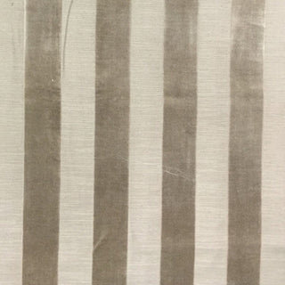 Glam Fabric Bande Mocha  - Velvet Upholstery Fabric