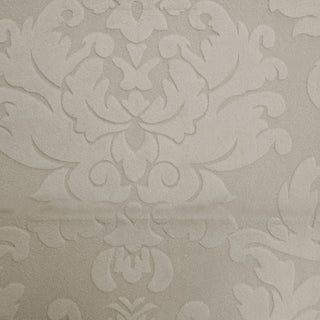 Glam Fabric Nattie Cream - Velvet Upholstery Fabric