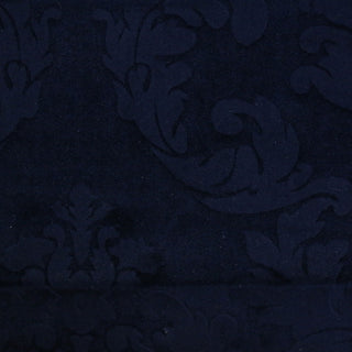 Glam Fabric Nattie Midnight - Velvet Upholstery Fabric