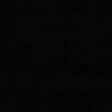 Load image into Gallery viewer, Glam Fabric Nattie Black - Velvet Upholstery Fabric