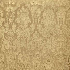 Glam Fabric Fiora Gold - Velvet Upholstery Fabric
