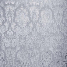 Load image into Gallery viewer, Glam Fabric Fiora Silver - Velvet Upholstery Fabric