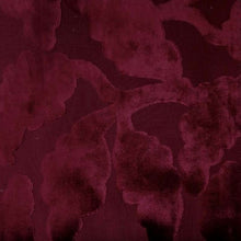 Load image into Gallery viewer, Glam Fabric Davis Wine - Velvet Upholstery Fabric