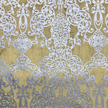 Load image into Gallery viewer, Glam Fabric Capilla Brass - Velvet Upholstery Fabric