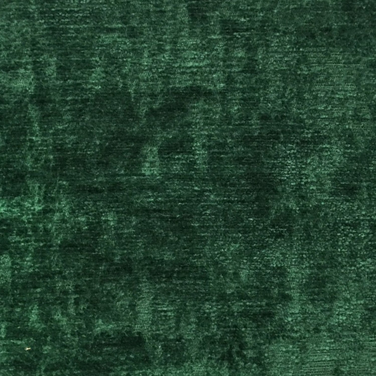Glam Fabric Adam Emerald - Chenille Upholstery Fabric