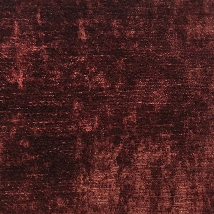 Glam Fabric Adam Wine - Chenille Upholstery Fabric