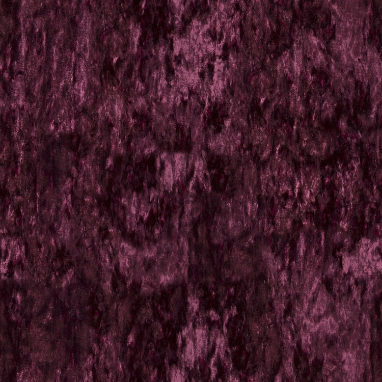 Glam Fabric Roosevelt Boysenberry - Velvet Upholstery Fabric