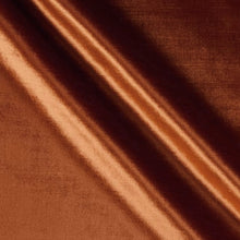 Load image into Gallery viewer, Glam Fabric Glamour Orange - Velvet Upholstery Fabric