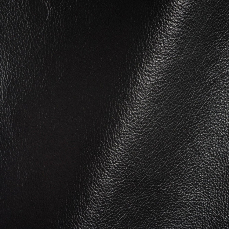 Glam Fabric Karina Black - Leather Upholstery Fabric
